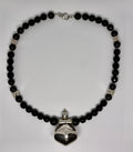 Collana in onice con pendente