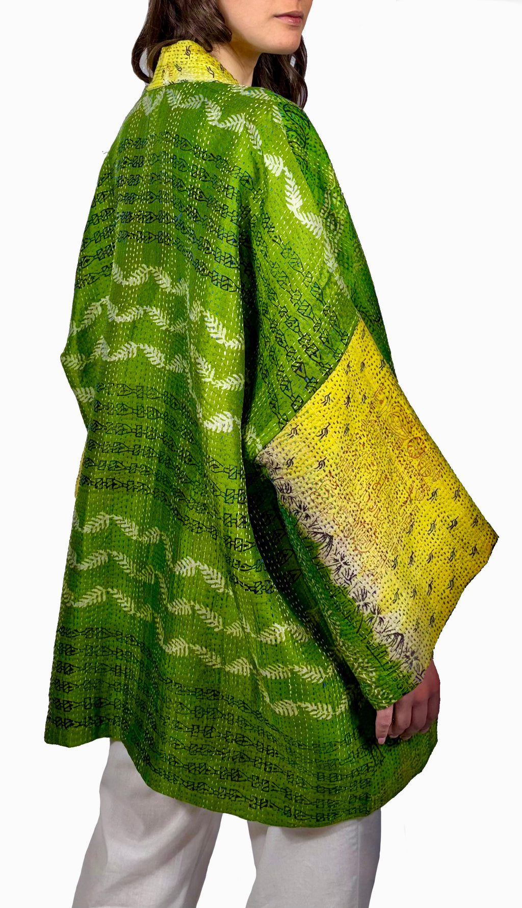 Kimono impunturato a mano Reversibile 2